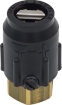 Picture of Spray Nozzle, Adjustable Pattern, Nylon Cap, 7 Orifice, 6.0 GPM Flow @ 3000 PSI, 1/4" FPT Inlet