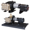 Picture of Plunger Pump with Hydraulic Motor Drive: MAX 6.9 GPM @ 4400 PSI (20 GPM @ 2400 PSI Hydraulic Requirements)