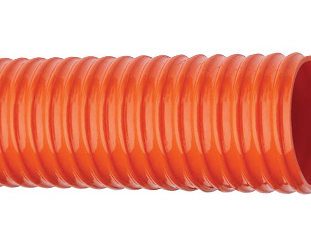 Picture of *Suction / Discharge Hose, Orange PVC, 2.38" ID, 2.76" O.D., 35 PSI @ 68° F, (*100 ft. Package Only - No Cuts)
