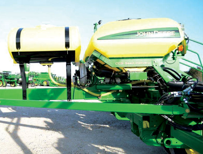 Picture of Planter Tank/Saddle Kit, JD 1790/1795, 2-100 Gallon, Round, Wing Tanks (Excludes 12/22 15")
