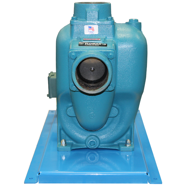 Picture of Self Priming Centrifugal Pump/Motor Unit, Cast Iron Flomax 15 MP Pump, 3" Ports, 7.5 HP, 3 PH, 1.0 Max. Spec. Grav., 230/460 Volts, 300 Max GPM, 5.75" Impeller Dia.