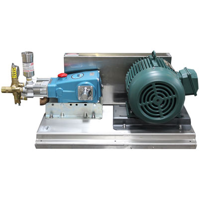 Picture of CAT Piston Pump / Motor Unit: 10 GPM, 1000 PSI, 7-1/2 HP, *Standard with Poly Tank and Stainless Steel Frame