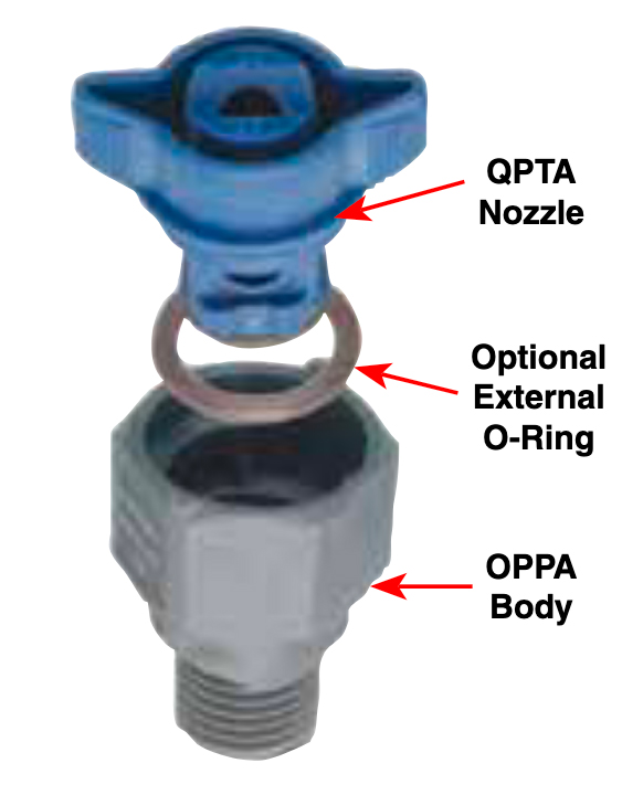 Picture of ProMax Quick Attach Nozzles,  25° Pattern