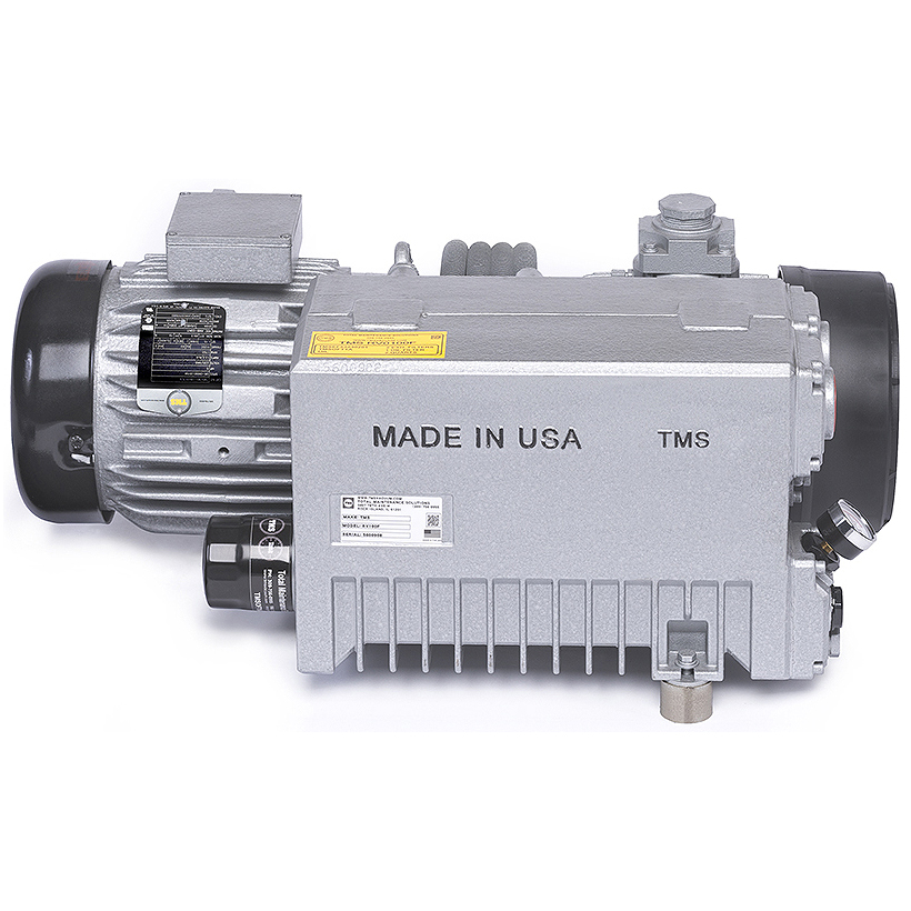 Picture of Vacuum Pump, Rotary Vane, Model RV100, 71 CFM, Steel, 1-1/4" FPT Ports, 5 HP, 1800 RPM