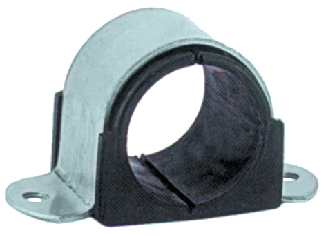 Picture of Cushioned Pipe Clamps, Omega Series for 1-1/2" Other Pipe Nominal